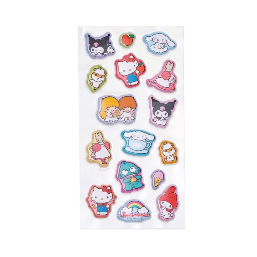 Amazon.co.jp: サンリオキャラクターズ[シールシート]ぷくっとシール